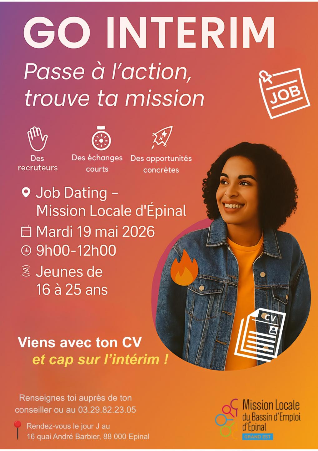 Job dating intérim