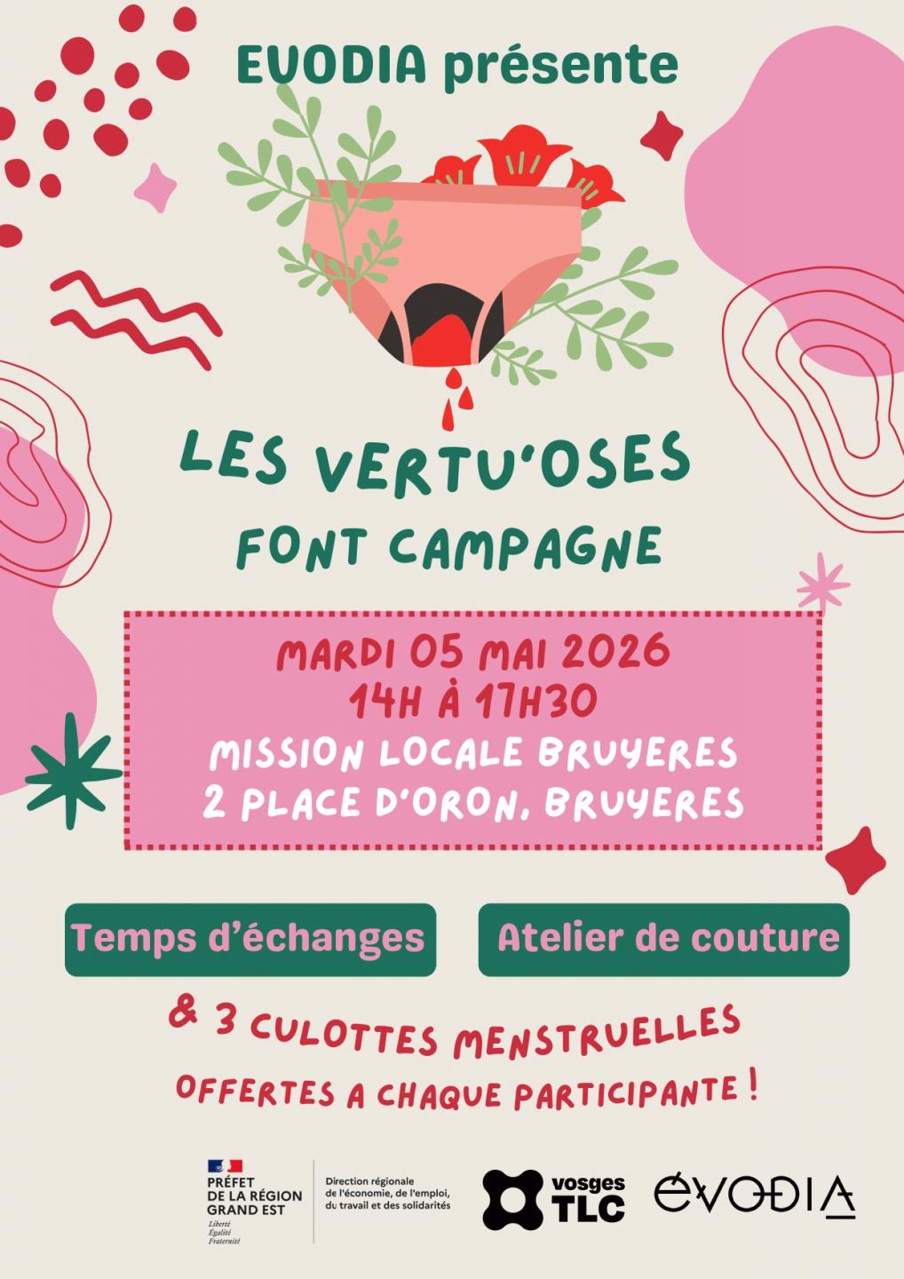 Les Vertu'oses font campagne