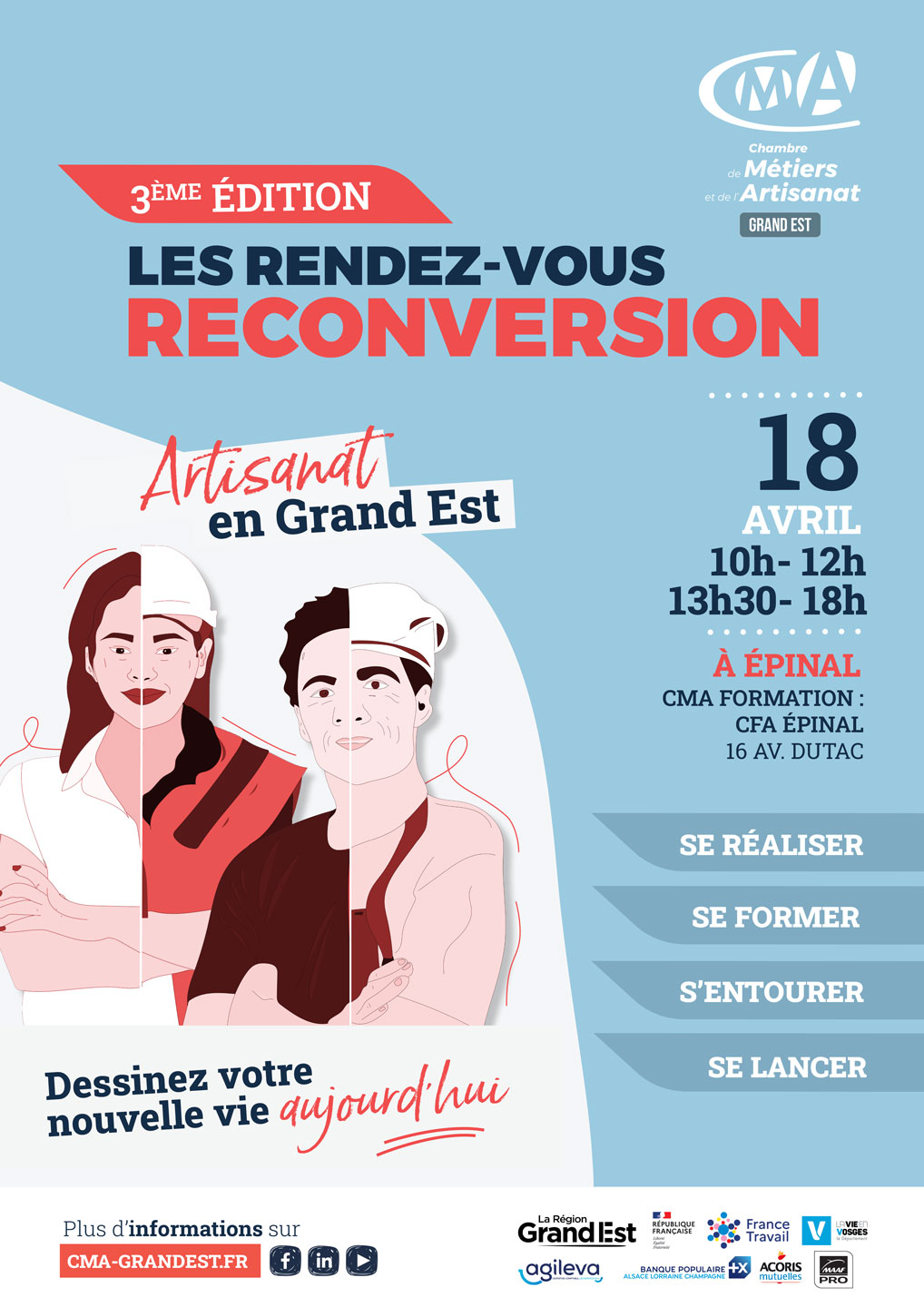 Les rendez‑vous reconversion