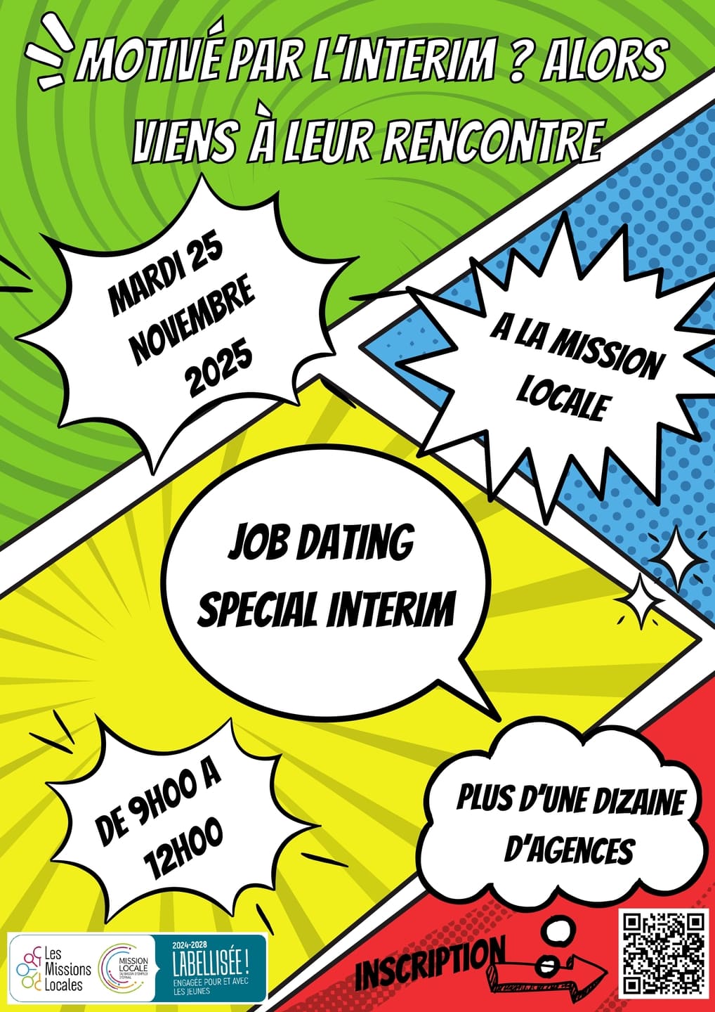 Job dating intérim de retour