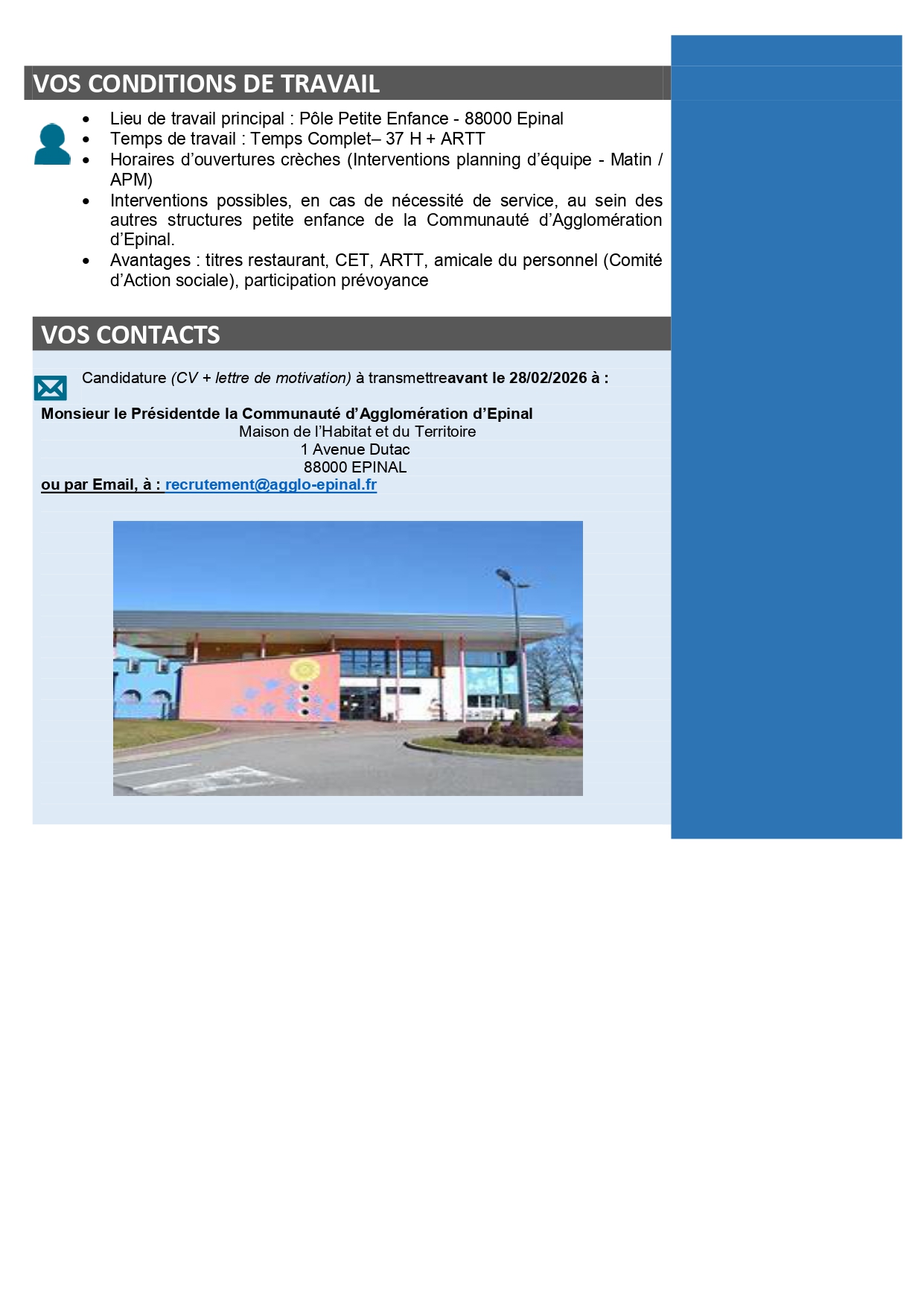 Assistant(e)s Petite Enfance