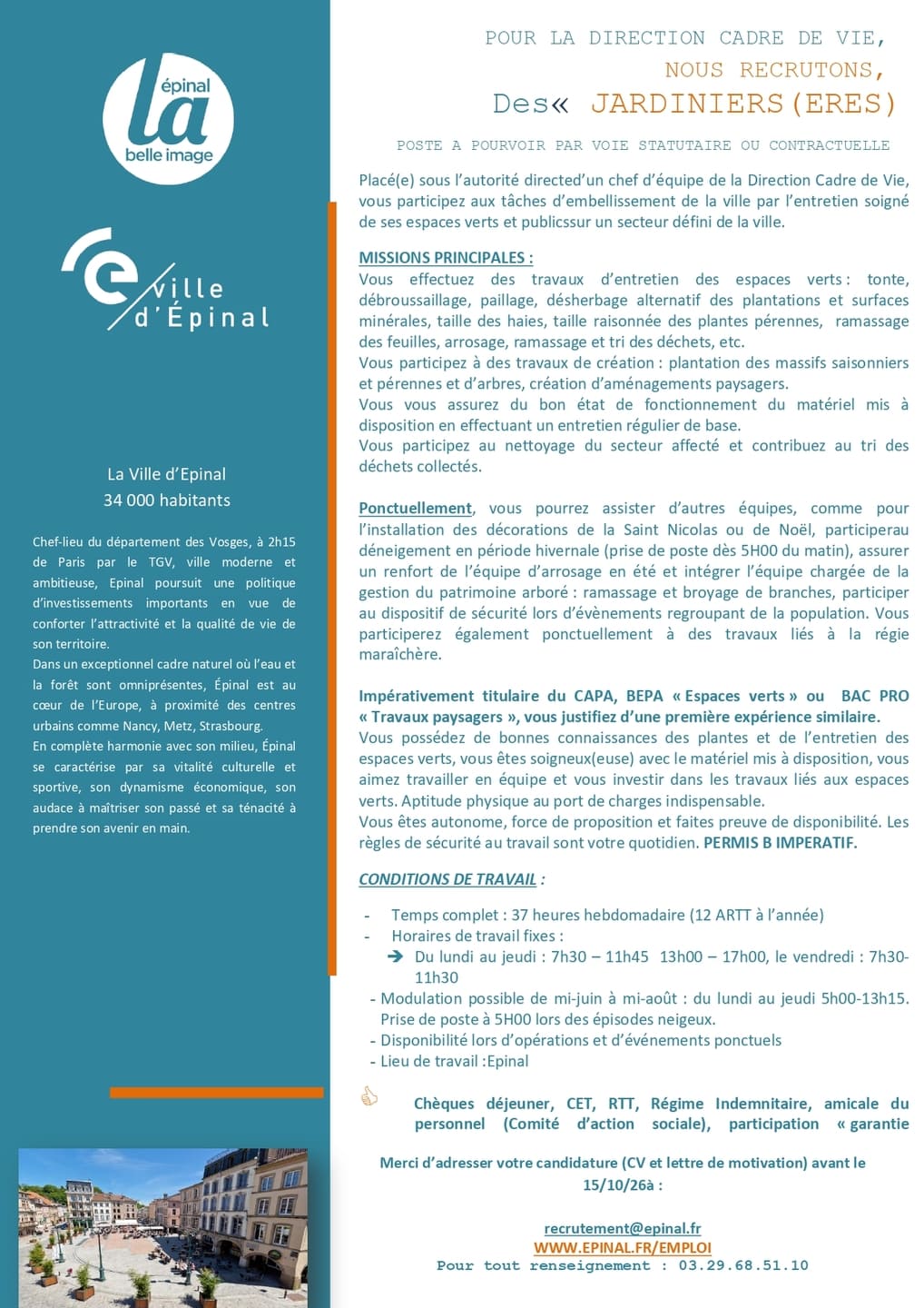 Jardiniers•ères qualifiés•es