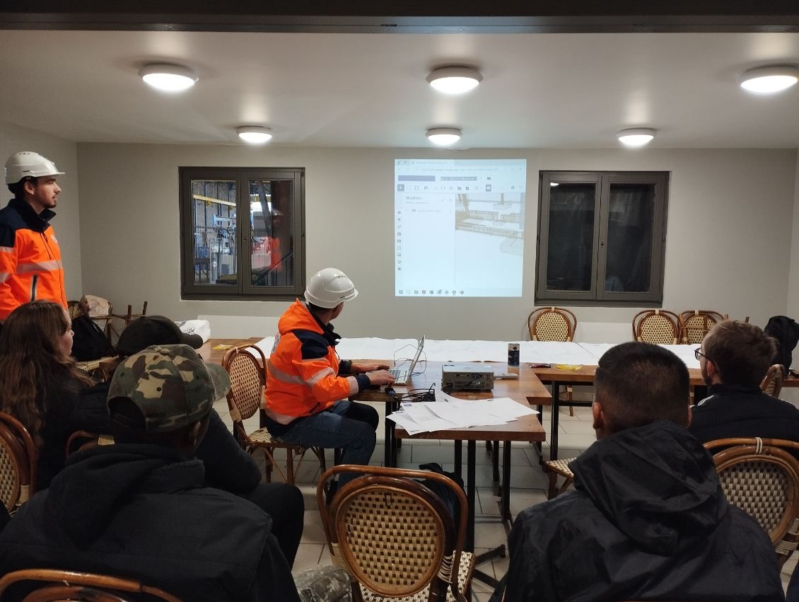 Visite de l'entreprise Pierre B