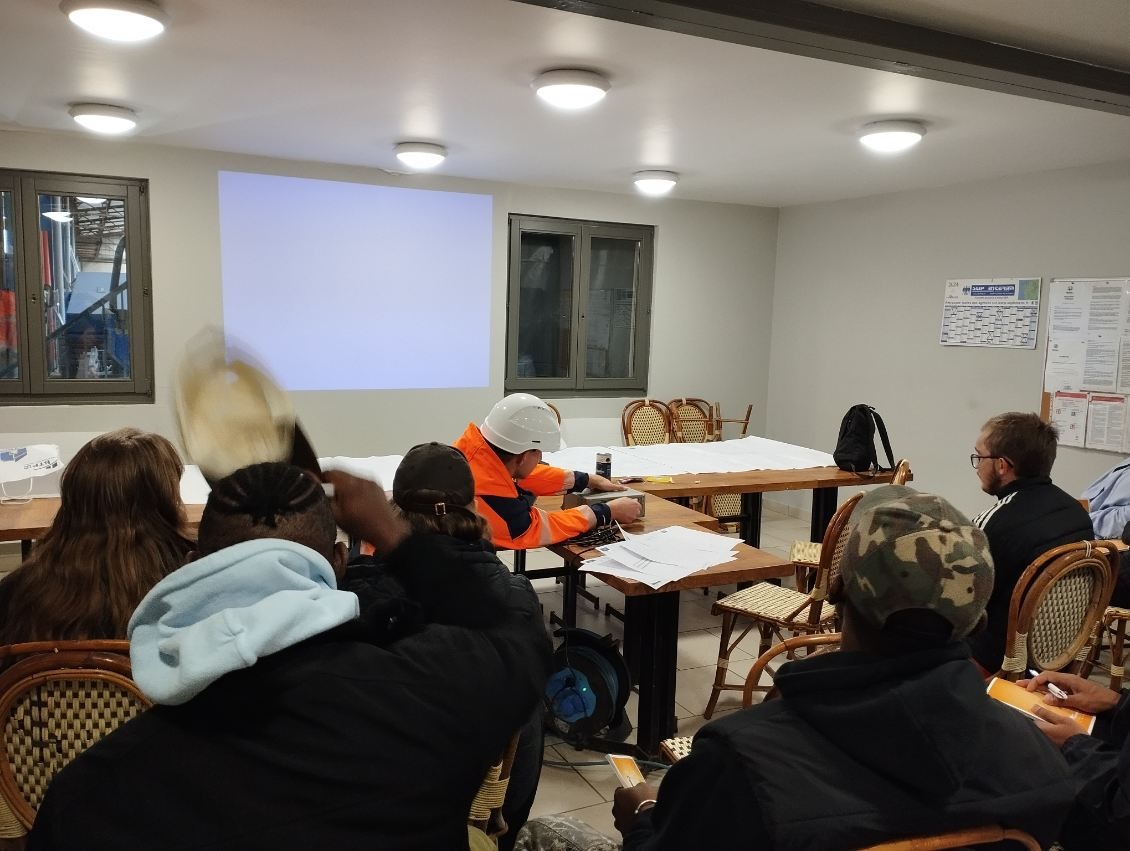 Visite de l'entreprise Pierre B