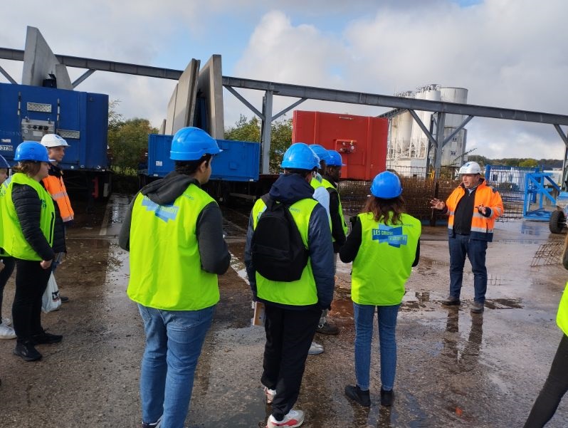 Visite de l'entreprise Pierre B